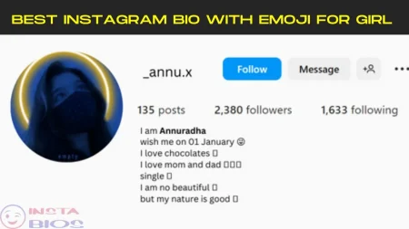 Best Instagram Bio With Emoji For Girl