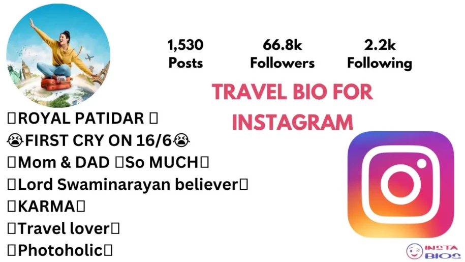 Travel Bio For Instagram